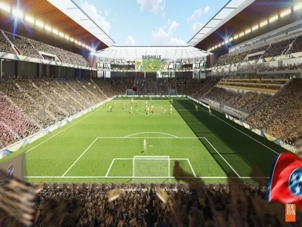 Berita Liga Amerika: Ini Dia Desain Konsep Awal Stadion MLS Nashville