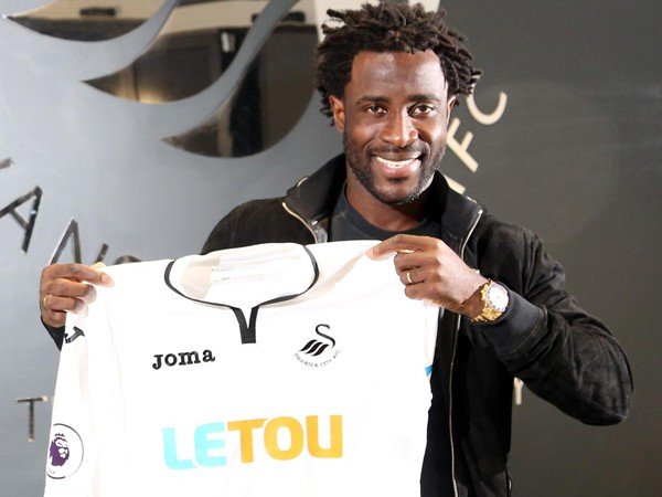 Berita Transfer: Swansea City Resmi Datangkan Wilfried Bony dari Manchester City