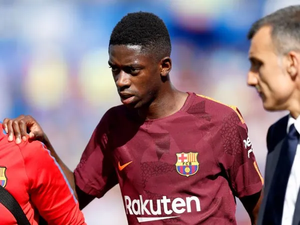 Pelatih Barcelona Jelaskan Penyebab Cedera Dembele