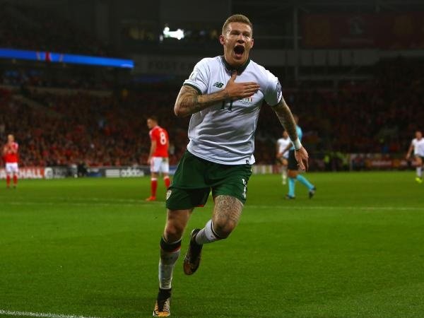 Irlandia Hentikan Wales, Ini Kata James McClean