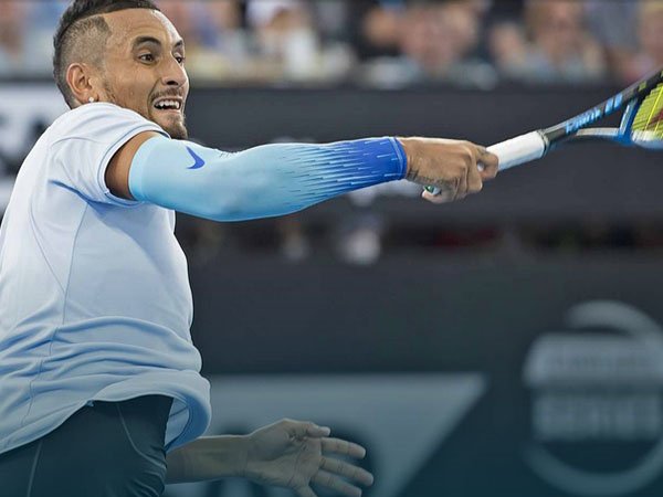 Cedera Tak Halangi Nick Kyrgios Untuk Lolos Ke Perempatfinal Di Brisbane