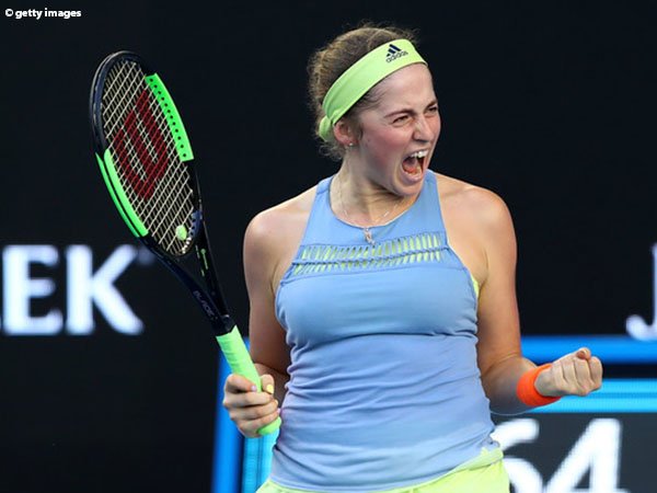 Hasil Australian Open: Jelena Ostapenko Dibuat Susah Payah Oleh Duan Yingying