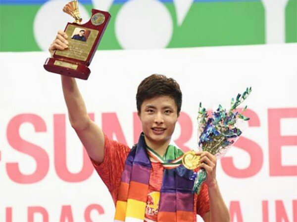 Kalahkan Chou Tien Chen, Shi Yuqi Juara India Open 2018