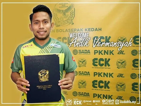 Bukan Persib, Klub Malaysia Ini Resmikan Andik Vermansyah
