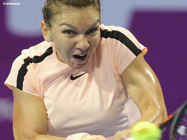 Simona Halep Mundur, Garbine Muguruza Melaju Ke Final Di Doha