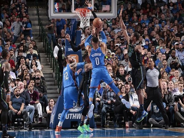 Russell Westbrook Bawa Thunder Menangi Drama Overtime Atas Mavericks