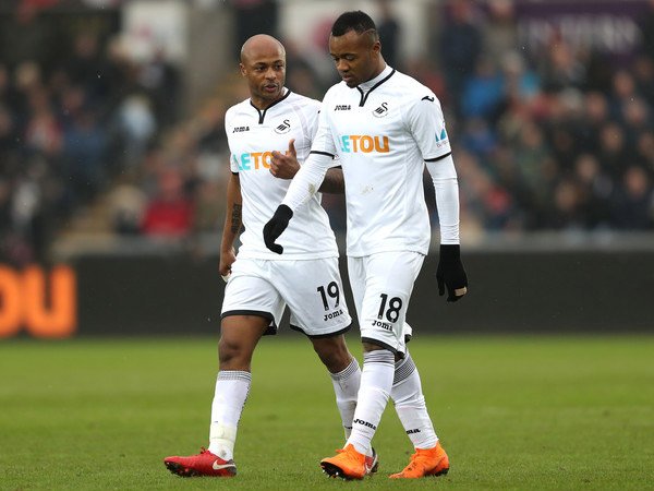 Taklukkan West Ham, Para Pemain Swansea Puji Penampilan Ayew Bersaudara