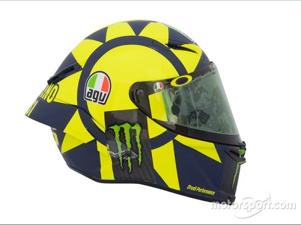 Valentino Rossi Miliki Desain Helm Baru