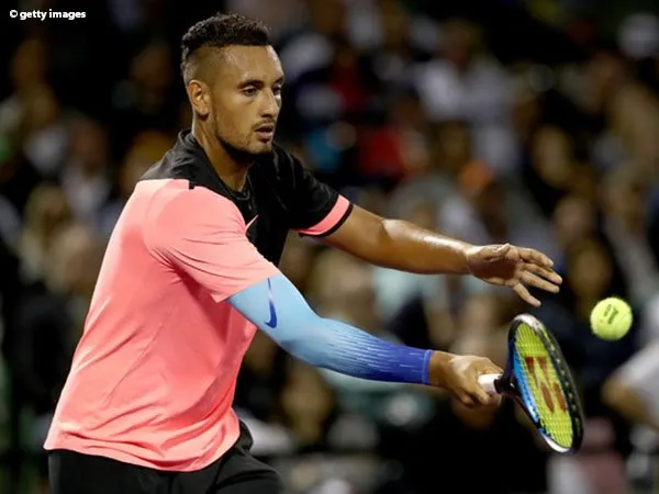Nick Kyrgios Pukul Mundur Dusan Lajovic Di Miami