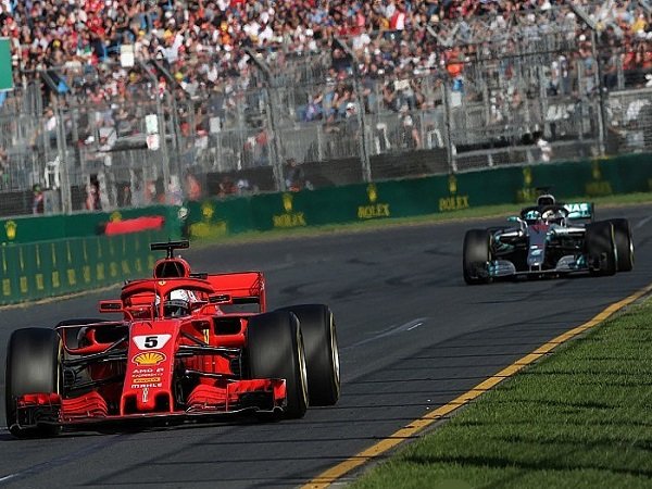 Meski Raih Kemenangan, Vettel Sebut Ferrari Belum Mampu Imbangi Mercedes