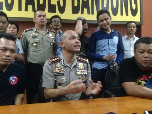 Sambangi Polresta Bandung, VPC Ultimatum Oknum Pemain Persija