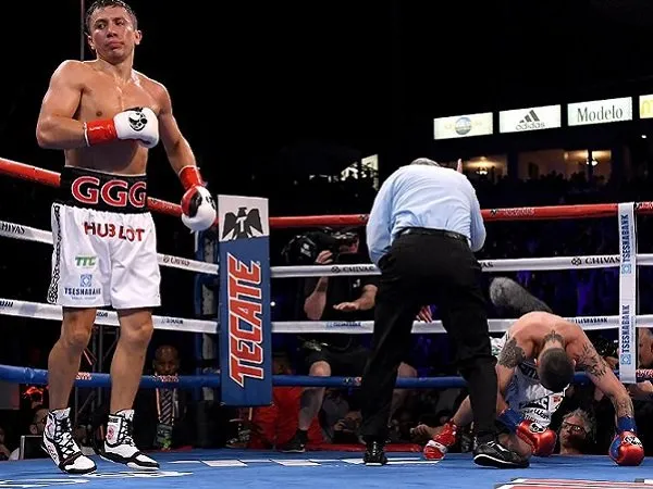 Golovkin Hentikan Martirosyan di Ronde Kedua