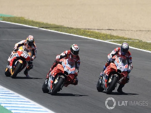 Insiden Crash di GP Spanyol, Dovizioso Salahkan Pedrosa dan Lorenzo