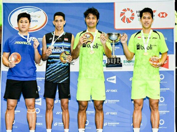 Hasil Final Australia Open 2018, Indonesia Raih Satu Gelar