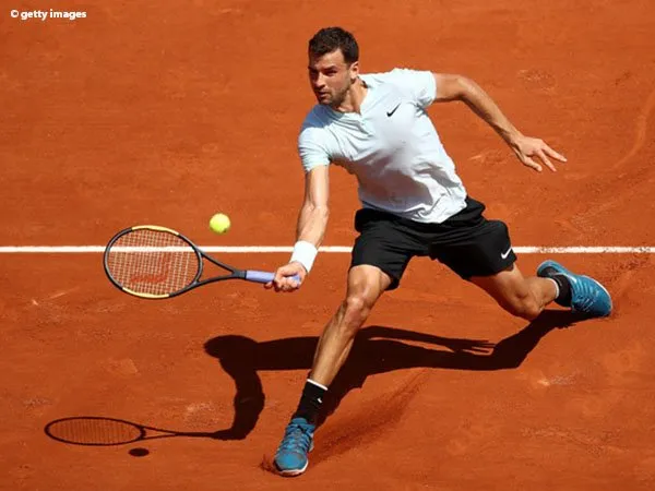 Hasil French Open: Grigor Dimitrov Lalui Tantangan Pertama