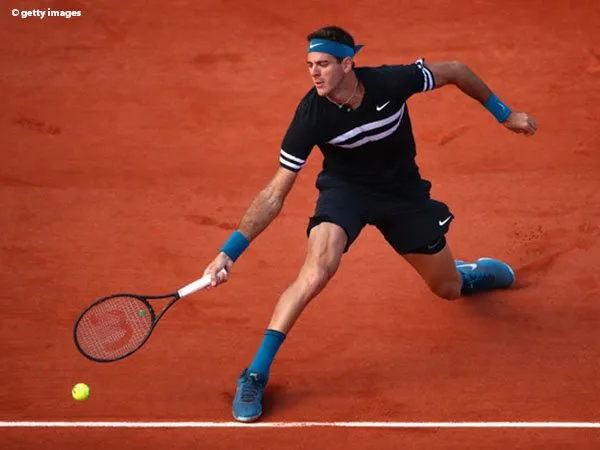 Hasil French Open: Juan Martin Del Potro Pupuskan Harapan Petenis Tuan Rumah, Nicolas Mahut