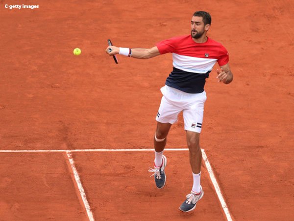 Hasil French Open: Marin Cilic Klaim Satu Tiket Ke Babak Kedua