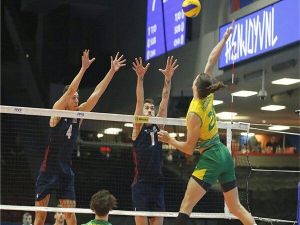 Amerika Serikat Kandaskan Australia di Volleyball Nations League 2018