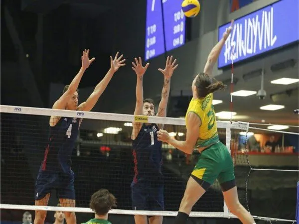 Amerika Serikat Kandaskan Australia di Volleyball Nations League 2018