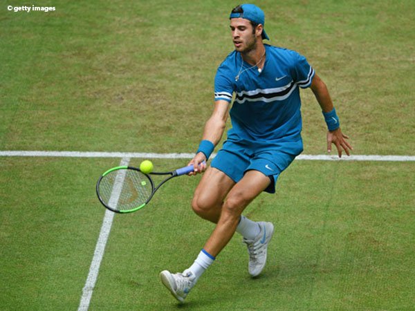 Bungkam Kei Nishikori, Karen Khachanov Melaju Ke Perempatfinal Di Halle