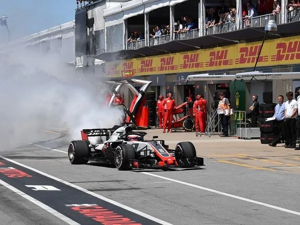 Tak Alami Kerusakan, Mesin Grosjean di GP Kanada Bisa Dipakai Lagi
