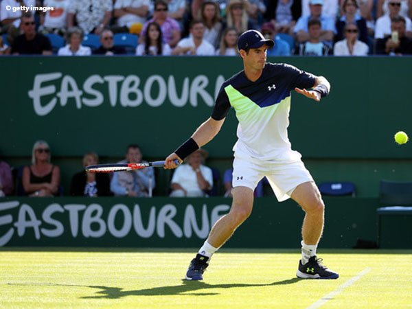 Andy Murray Sisihkan Stan Wawrinka Di Eastbourne