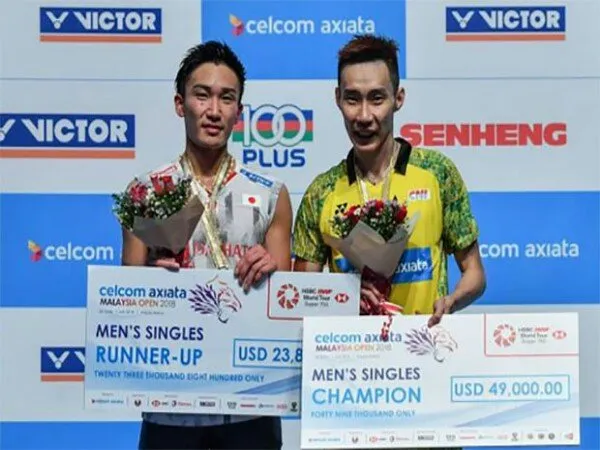 Rekor! Kandaskan Kento Momota, Lee Chong Wei Juara 12 Kali Malaysia Open 2018