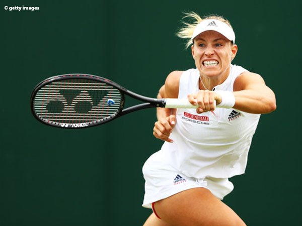 Hasil Wimbledon: Angelique Kerber Bertahan Dari Perlawanan Claire Liu