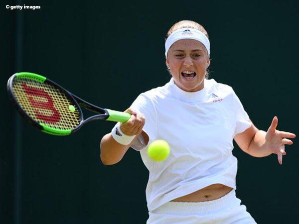 Hasil Wimbledon: Kandaskan Vitalia Diatchenko, Jelena Ostapenko Siap Tampil Di Pekan Kedua