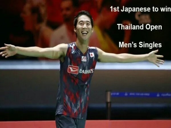Kanta Tsuneyama Rebut Gelar Tunggal Putra Thailand Open 2018