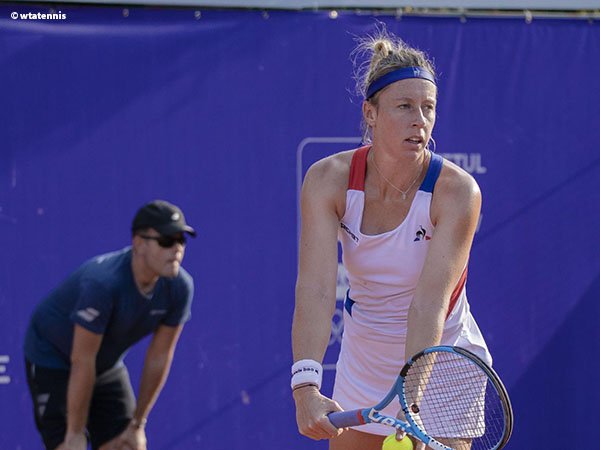 Pauline Parmentier Bertahan Dari Perlawanan Alexandra Dulgheru Di Bukares