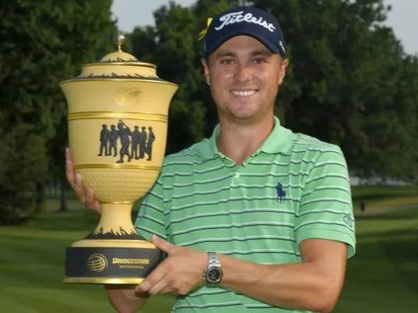 Justin Thomas Rebut Gelar Juara WGC Bridgestone Invitational 2018