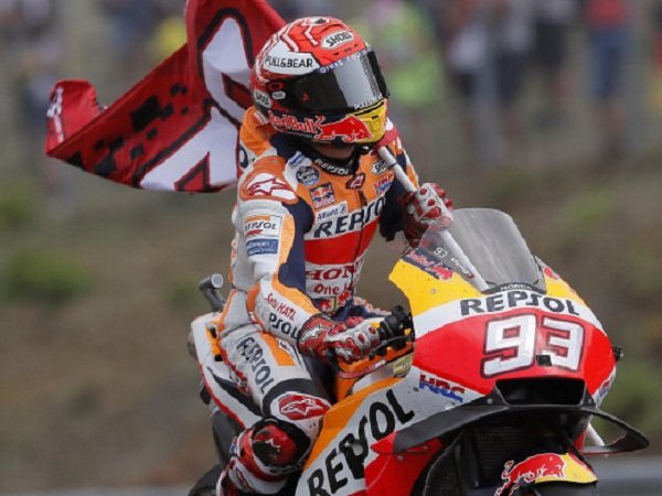 Terus Dikejar Rossi Selama MotoGP Ceko, Begini Komentar Marquez