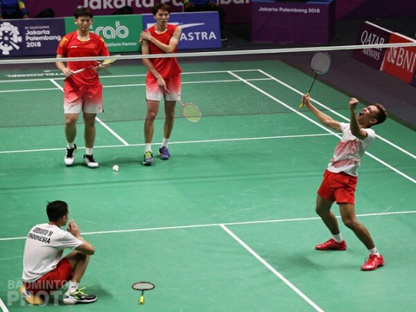 Tiga Emas Beruntun Indonesia dari Sektor Ganda Putra