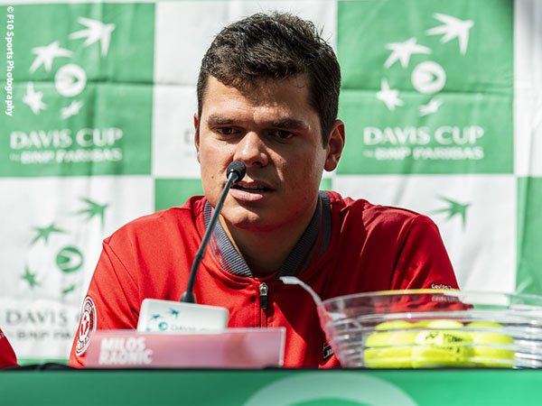 Milos Raonic Kembali Perkuat Kanada Di Davis Cup