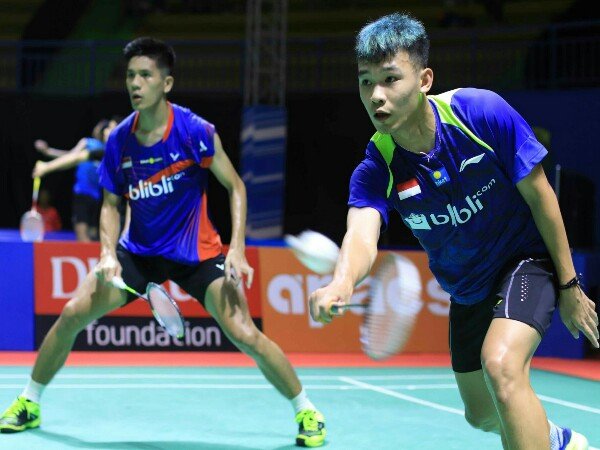Rinov/Yeremia Ke Babak Utama Bangka Belitung Indonesia Masters 2018