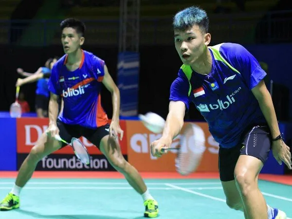 Rinov/Yeremia Ke Babak Utama Bangka Belitung Indonesia Masters 2018