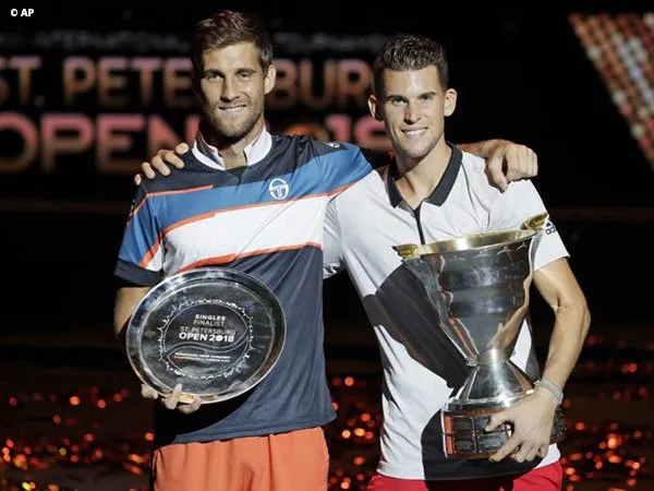 Dominic Thiem Menangkan Gelar Di St. Petersburg