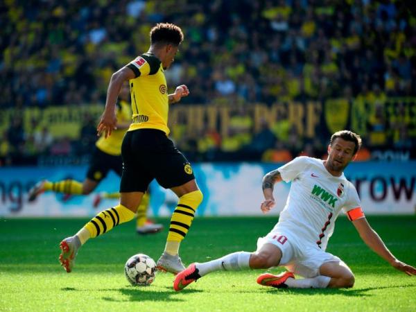 Kontra Ausburg, Sancho Kembali Tampil Impresif