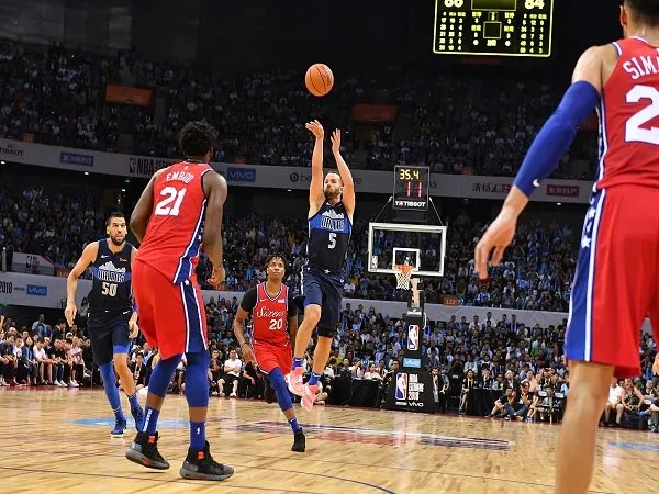 Dallas Mavericks Kalahkan Philadelphia 76ers di NBA China Games