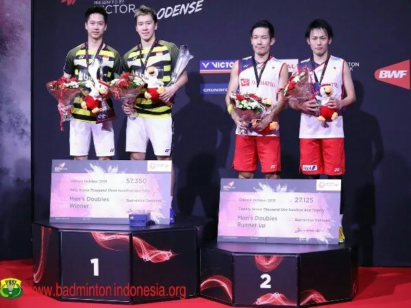 Hasil Final Denmark Open 2018: Jepang Dua Gelar, Indonesia Satu