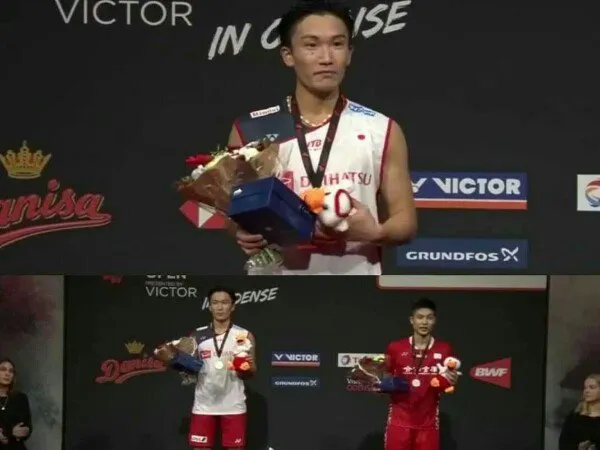 Momota, Pemain Jepang Pertama Peraih Denmark Open setelah 48 Tahun