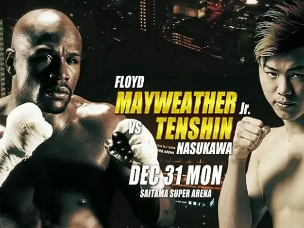 Floyd Mayweather Lawan Tenshin Nasukawa di Malam Tahun Baru