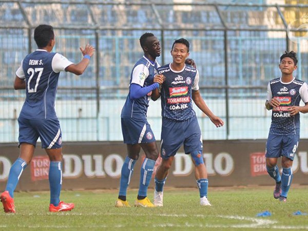 Arema FC Makin Optimistis Tatap 4 Pertandingan Sisa Musim Ini