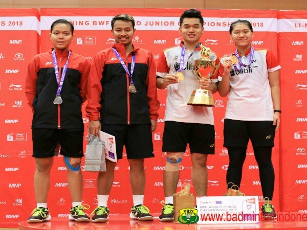 Hasil Final Individu Kejuaraan Dunia Junior 2018, China Rebut Dua Gelar