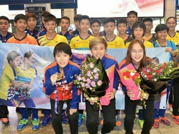 Begini Sambutan Hangat Goh Jin Wei Saat Tiba di Malaysia