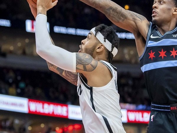 D'Angelo Russell Bawa Brooklyn Nets Menang Atas Chicago Bulls