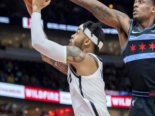 D'Angelo Russell Bawa Brooklyn Nets Menang Atas Chicago Bulls