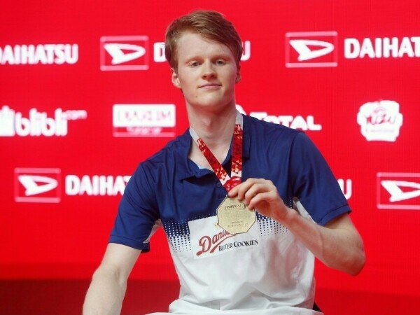 Kandaskan Kento Momota, Anders Antonsen Juara Indonesia Masters 2019