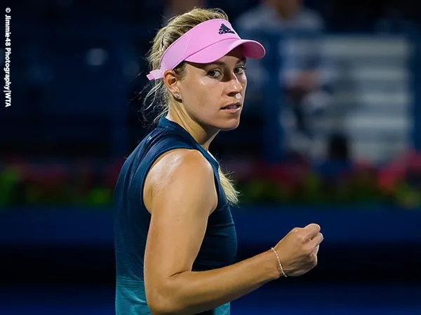 Angelique Kerber Depak Dalila Jakupovic Dari Dubai